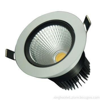 COB Ceiling Light, 15W Power, Sharp COB LEDs, 100 to 110lm/W, Cold Forging Heat Dissipation